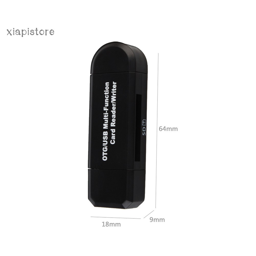 Đầu Đọc Thẻ Nhớ Micro USB SD TF OTG Tốc Độ Cao Cho Điện Thoại / Laptop