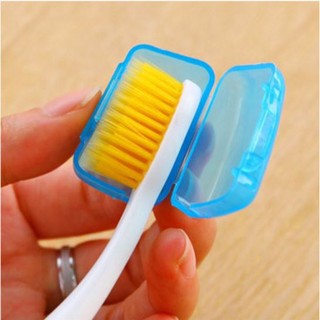 Hộp bọc đầu bàn chải đánh răng lông mềm cứng đựng để du lịch