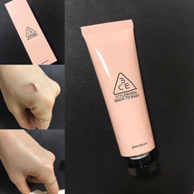 KEM LÓT 3CE BACK TO BABY GLOW BEAM | BigBuy360 - bigbuy360.vn