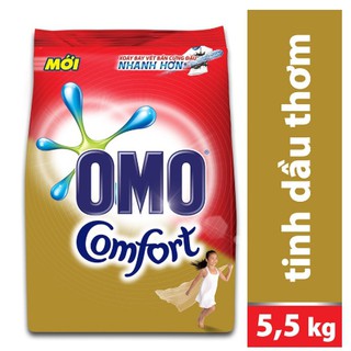 Bột giặt omo comfort tinh dầu thơm 5,5kg
