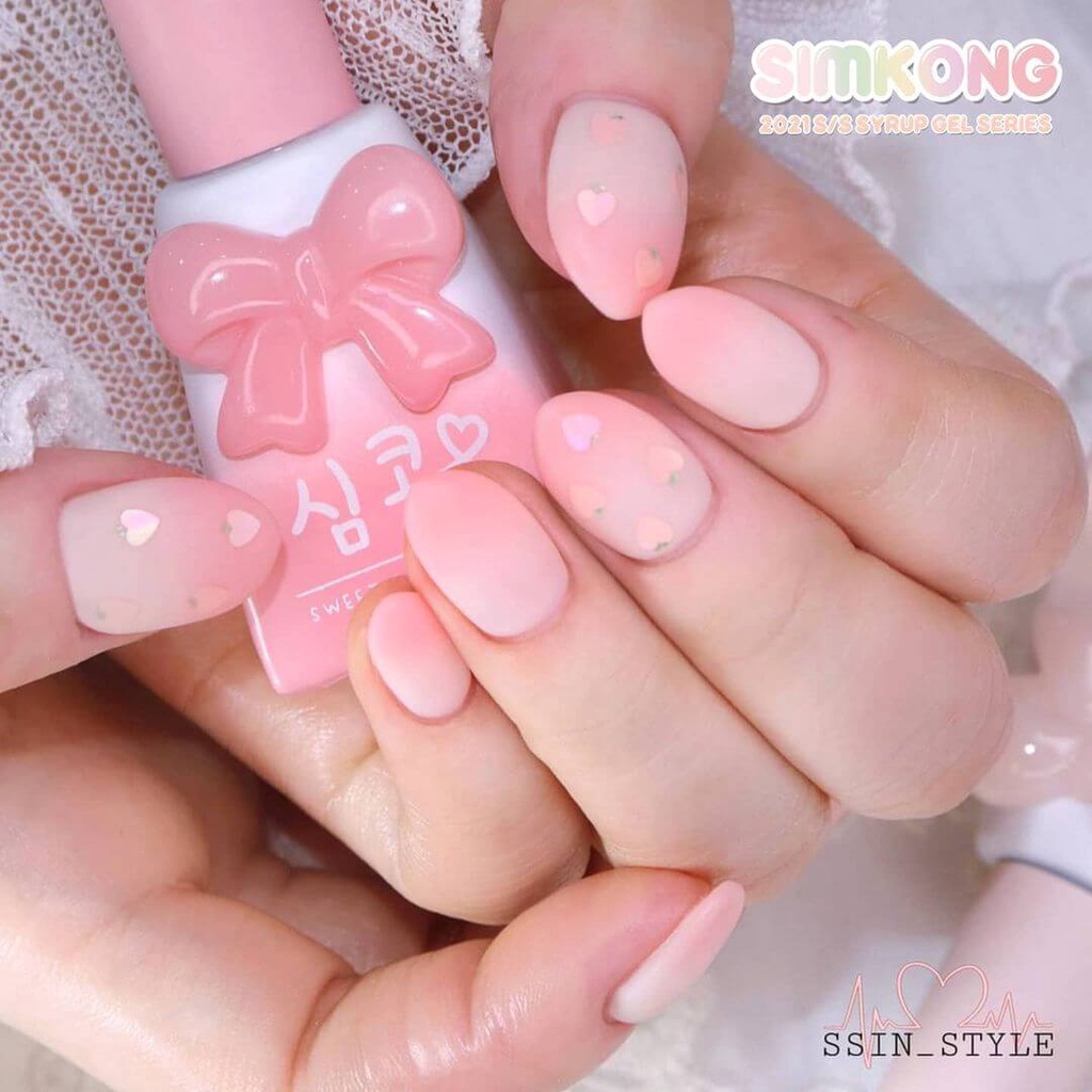 Sweet Candy Sơn Gel Top nhám lỳ, Non Wipe Matt Top Gel Candy Hàn quốc chính hãng không cần lau gel 10ml