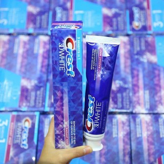 Kem Đánh Răng Crest 3D White Radiant Mint 116g Mỹ