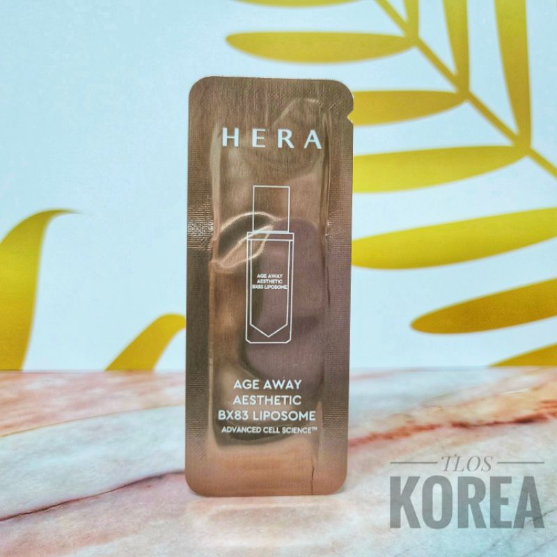 Gói Tinh Chất Chống Lão Hóa Hera Age Away Aestheticbx83 Liposome Advanced Cell Science - Công Nghệ Tế Bào Mầm Đỉnh 1Ml