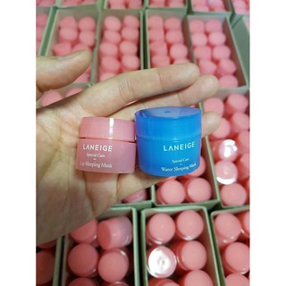 Set mặt nạ ngủ Laneige cho mặt và môi mini