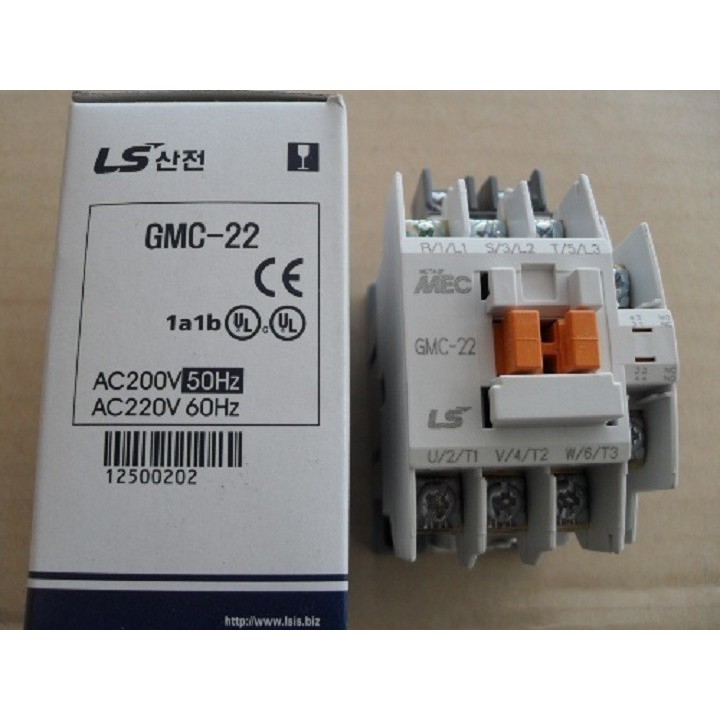 Contactor 3 pha, Khởi động từ LS GMC-22A GMC-40A (Cuộn hút 220VAC)