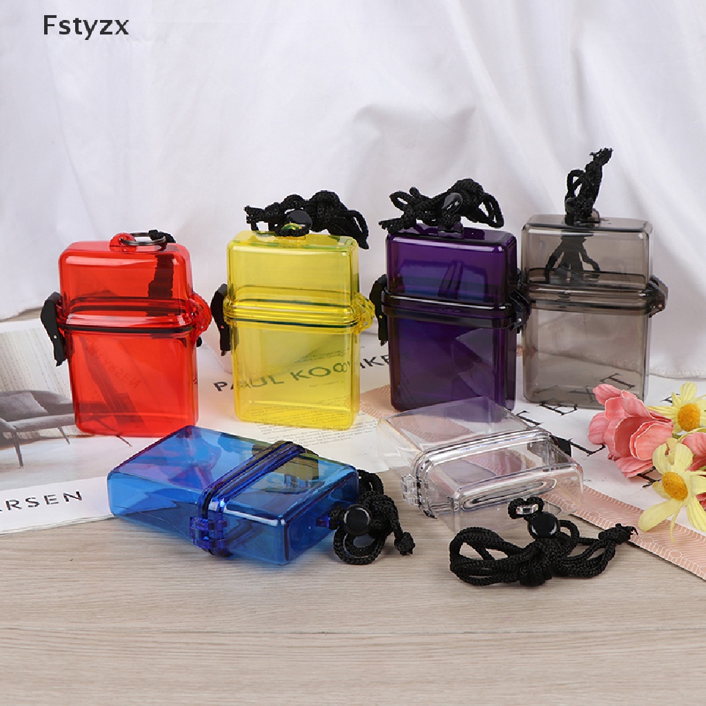 Fstyzx 1PC Outdoor Waterproof Pockets Key Money Storage Box Case Holder Plastic Case FY | BigBuy360 - bigbuy360.vn