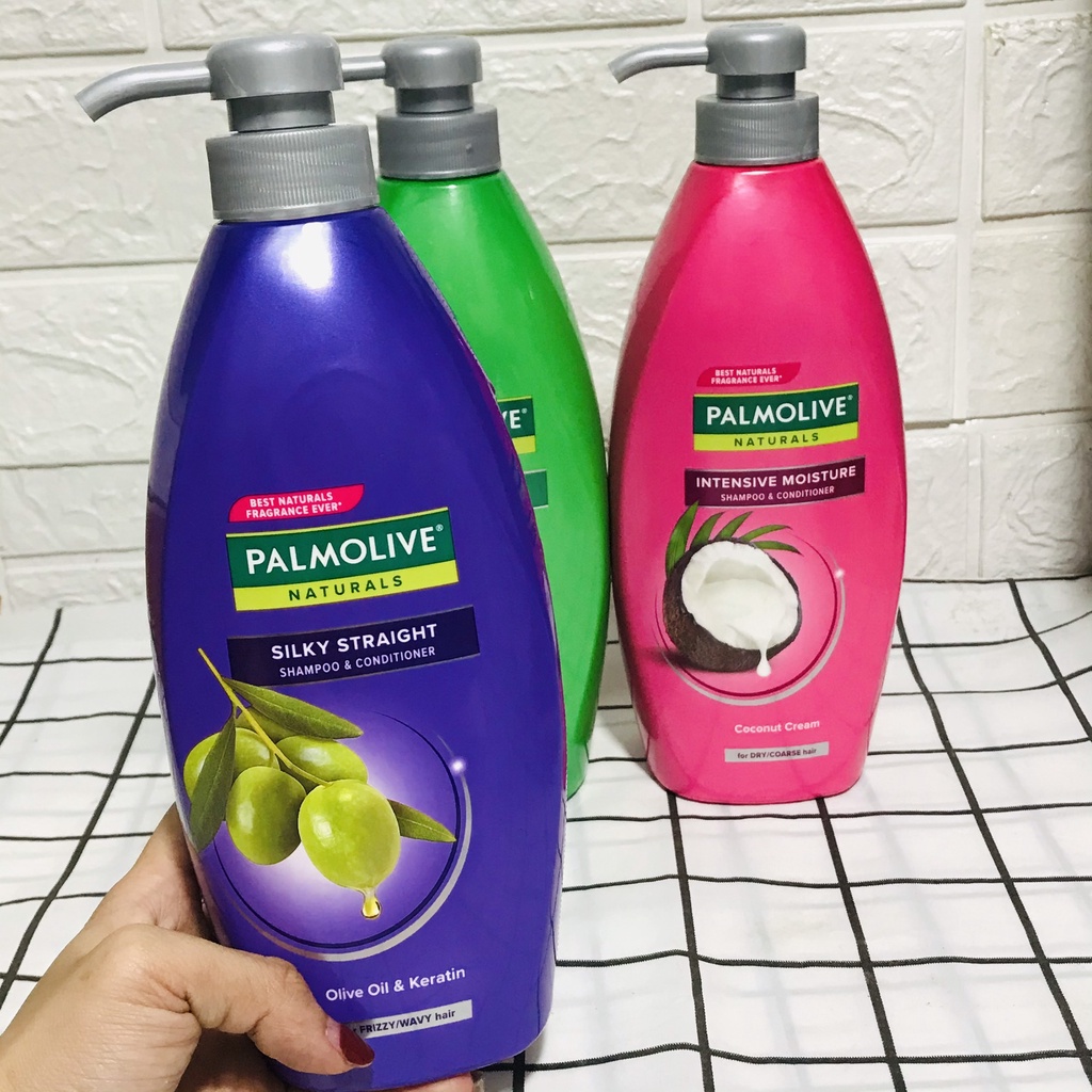 Dầu gội xả 2in1 Palmolive thiên nhiên 600ml