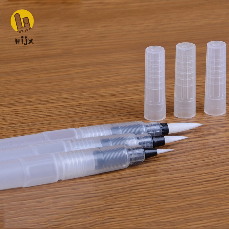 Set 1/3 bút cọ vẽ màu nước có thể bơm mực kích thước khác nhau