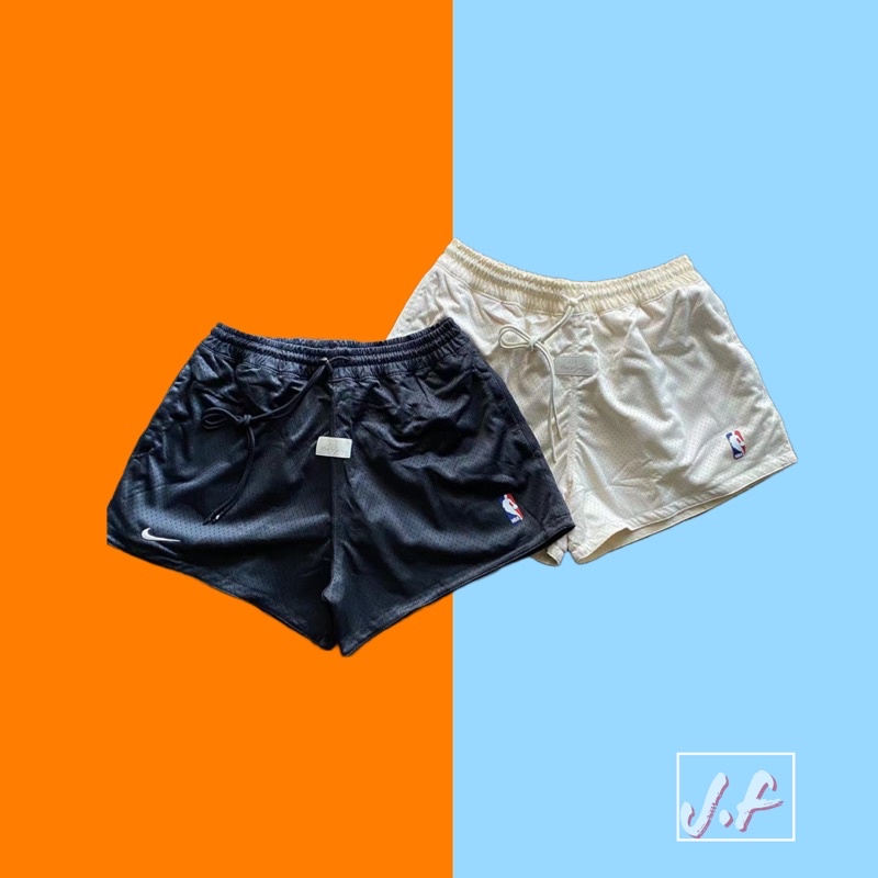 - Quần Đùi Thể Thao NBA Fear Of God Thoáng Khí Cho Nam Nữ || NlKE Air Fog Basketball Embroidery Mesh Short Unisex