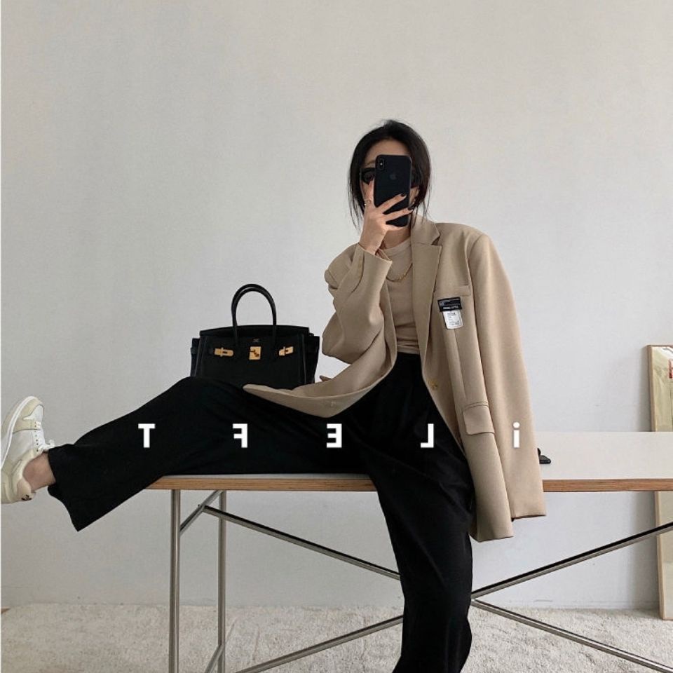 Áo Khoác Vest Dáng Rộng Kiểu retro Anh Thời Trang Cao Cấp