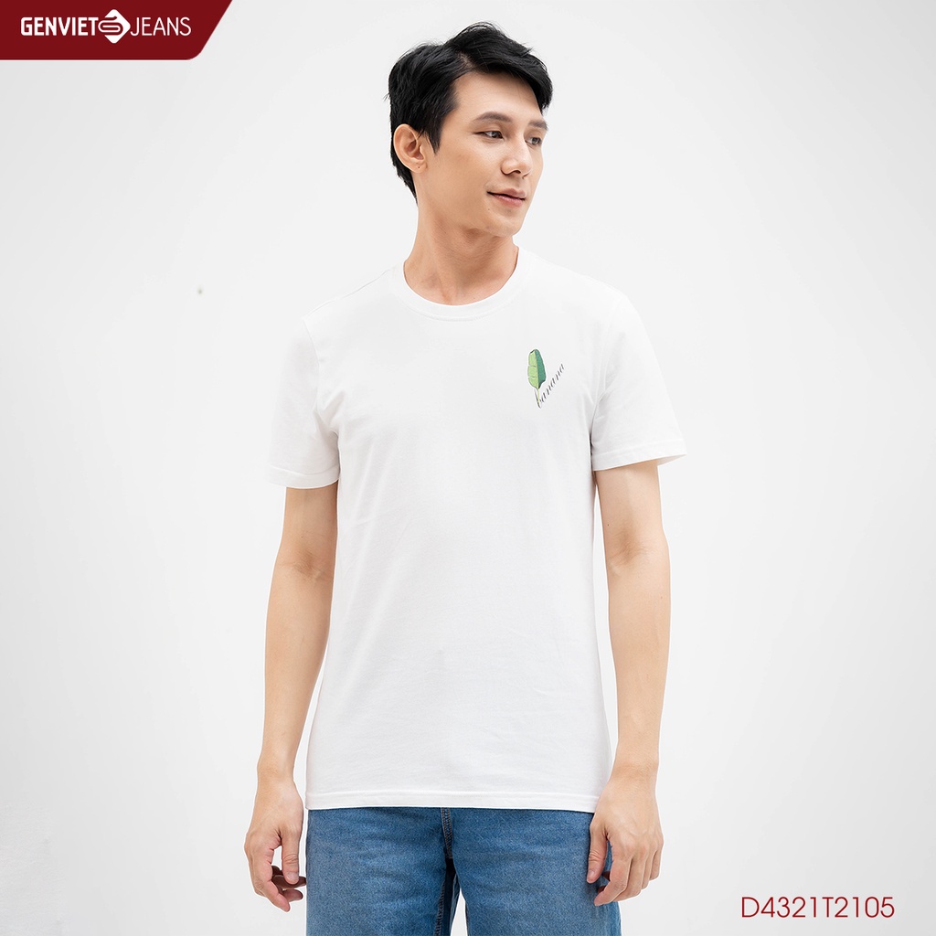 Áo Thun Cộc Tay Nam Genviet D4321T2105
