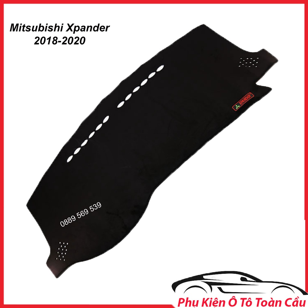 Thảm Taplo Mitsubishi Xpander 2018-2020, Thảm Taplo Nhung Chống Nắng Kiêm Chống Trượt