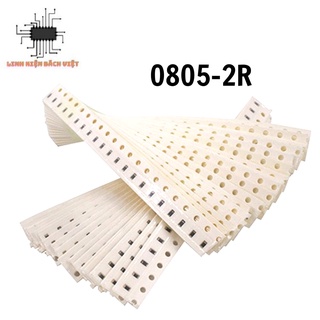 Điện trở dán 0805-2r 1% 2.0x1.2mm