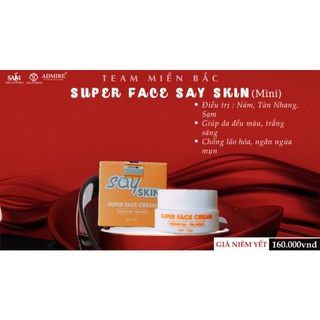 Face say kin dưỡng trắng da