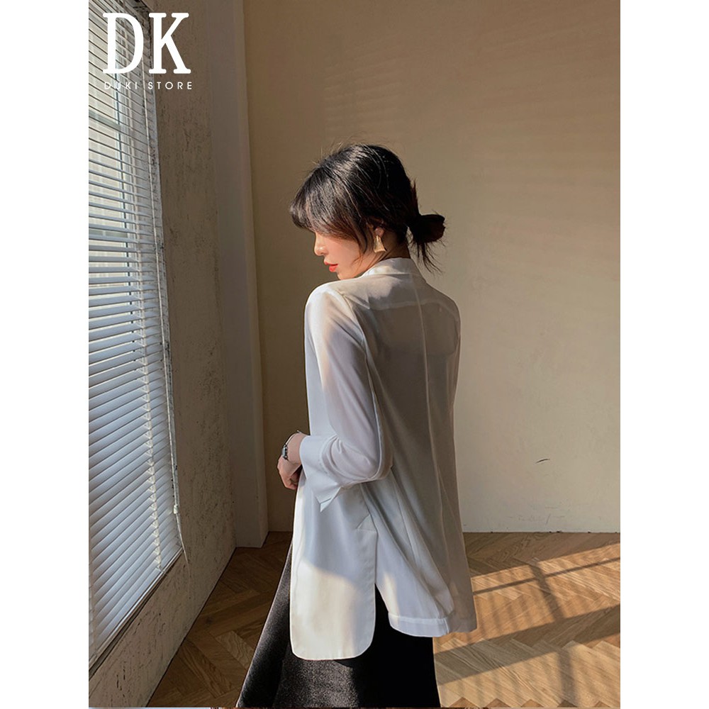 HOT 2021 | Áo vest nữ blazer chất liệu Lụa cực sang - DUKI STORE