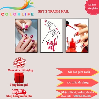 TRANH NAIL KHUNG ẢNH NAIL SIÊU ĐẸP GIÁ XƯỞNG B31 ColorLife SIÊU BỀN BẢO HÀNH 2 NĂM
