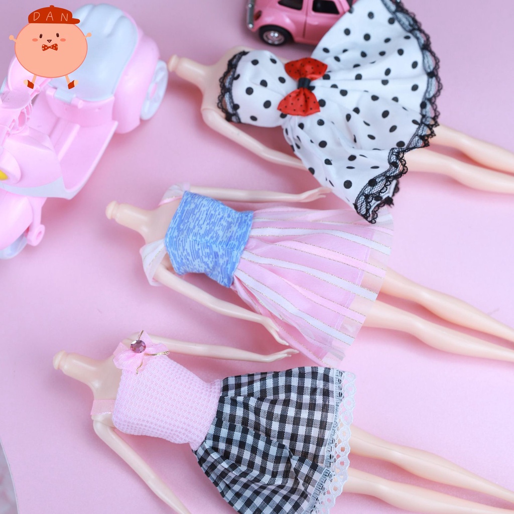 Đầm Cưới Đồ Chơi Búp Bê Dài 30Cm