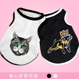 Áo 3 lỗ hình thú cưng cho chó mèo