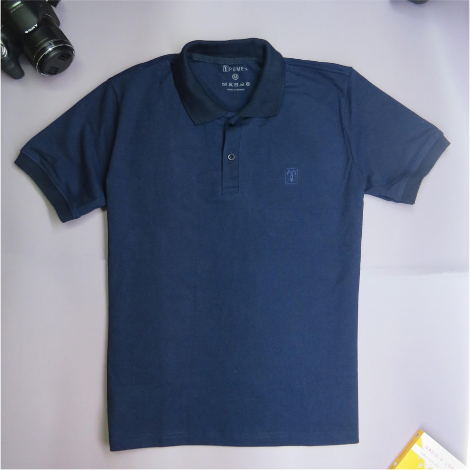 Áo Polo Nam màu Xanh Navy (tím than) siêu đẹp MỀM MỊN MÁT | BigBuy360 - bigbuy360.vn