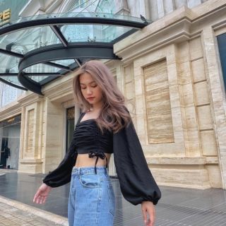 CROPTOP VOAN TAY PHỒNG