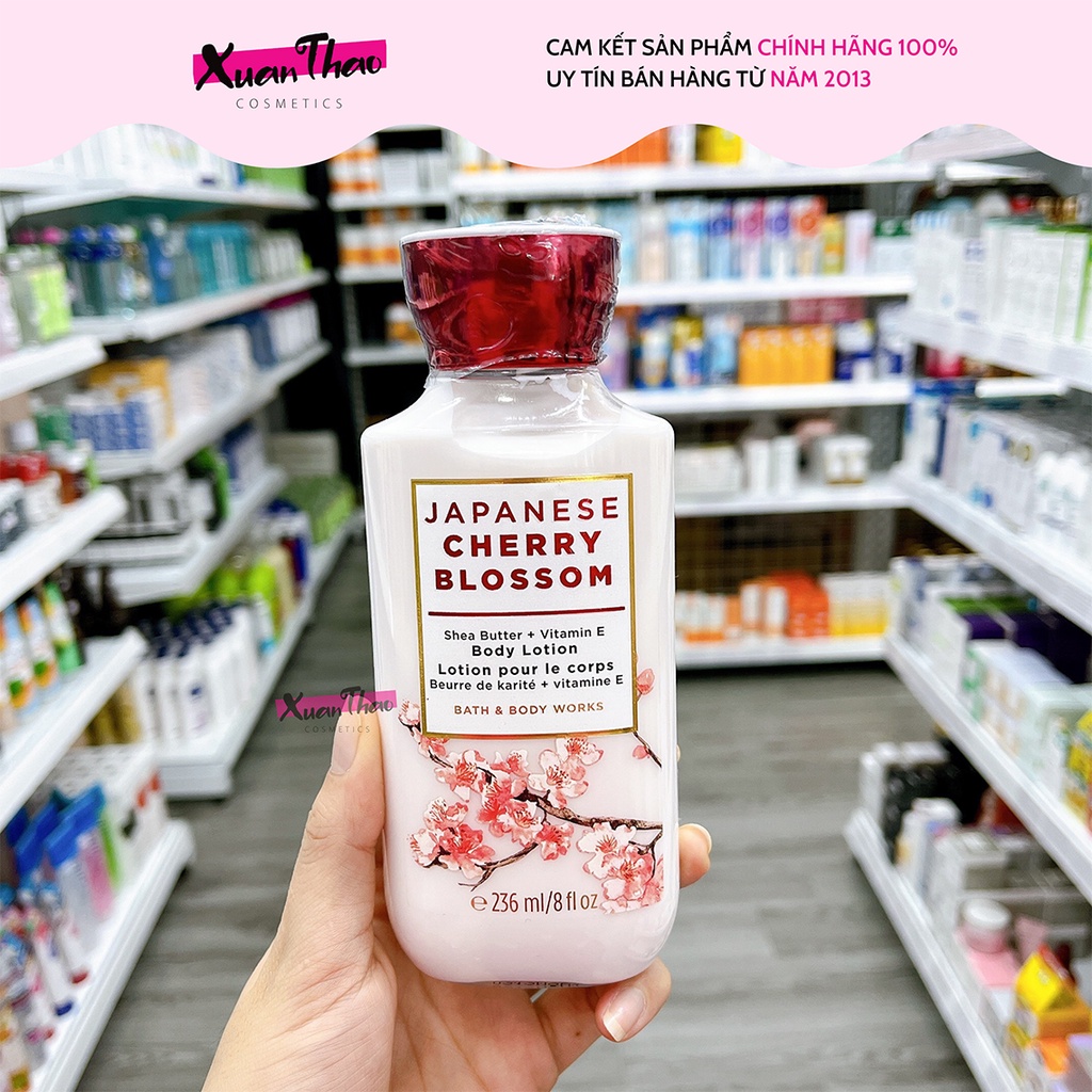 Body Lotion Bath Body Works, Dưỡng Thể Bath And Body Works Japanese Cherry Blossom