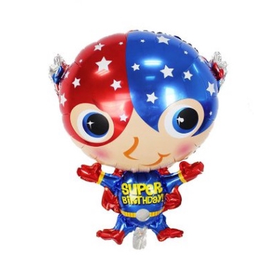 Bong Bóng Trang Trí Tiệc Sinh Nhật Hình Siêu Anh Hùng