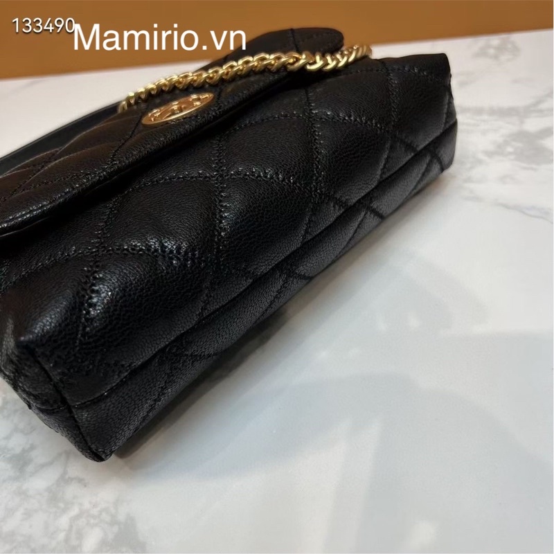 TORY BURCH WILLA OUTLET HANDLE BAG MÀU ĐEN