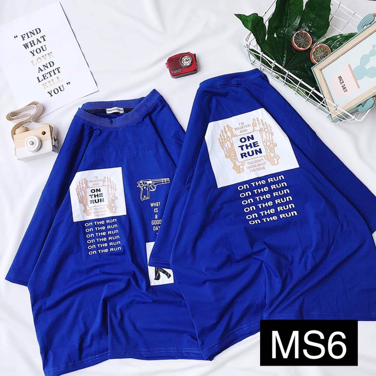 Áo thun tay lỡ in 2 mặt | BigBuy360 - bigbuy360.vn