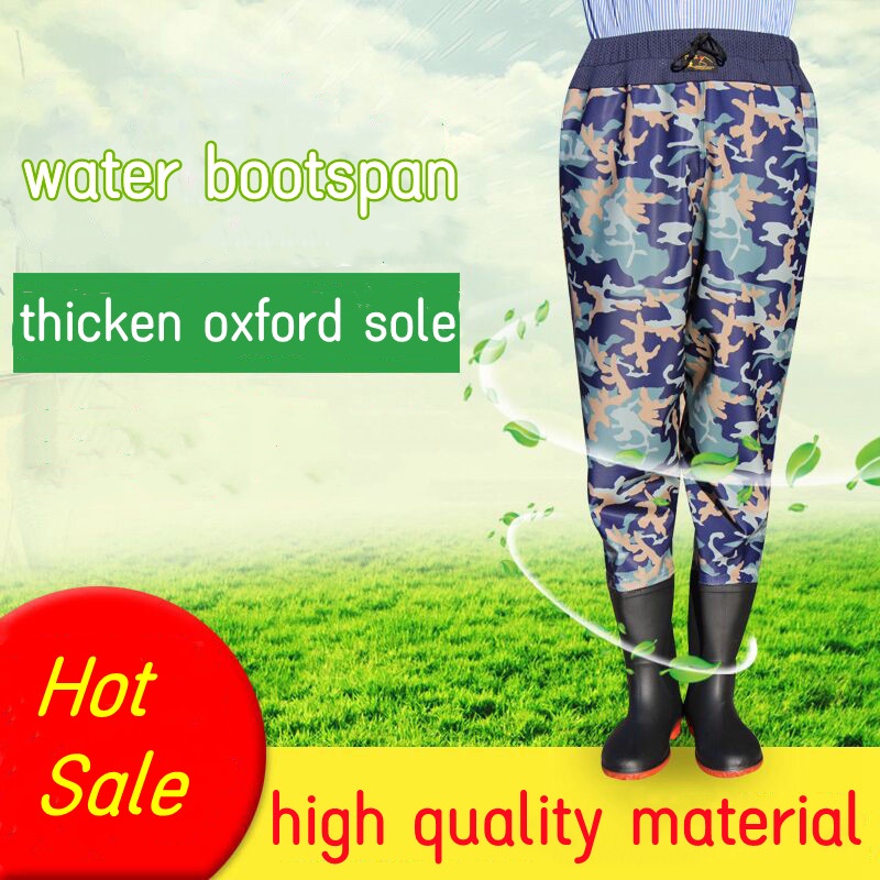 Quần Đi Mưa Dày Dặn Chống Thấm Nước Che Phủ Toàn Thân