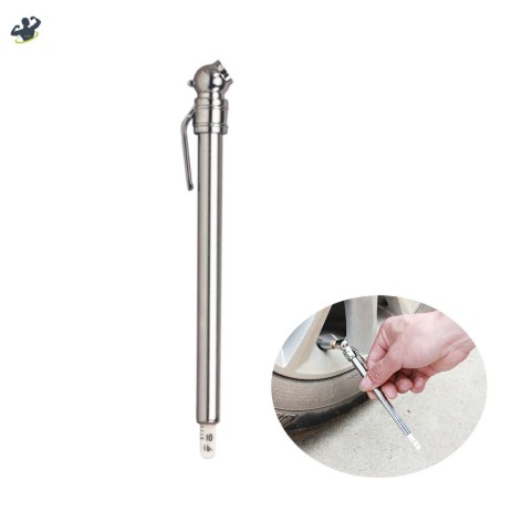 Dụng Cụ Đo Áp Suất căng mềm xẹp Lốp võ bút kiểm tra bánh Xe hơi ô tô xe máy 5-50 Psi