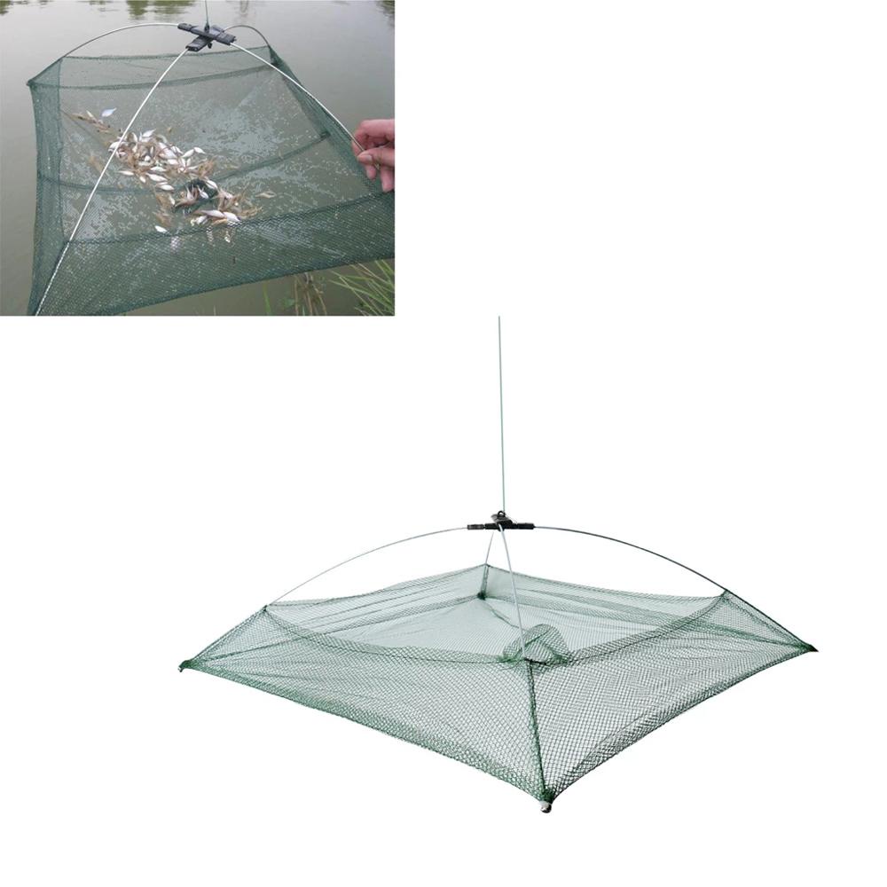 Lưới Đánh Bắt Cá Tôm Cua Bằng Nylon Gấp Gọn Tiện Lợi