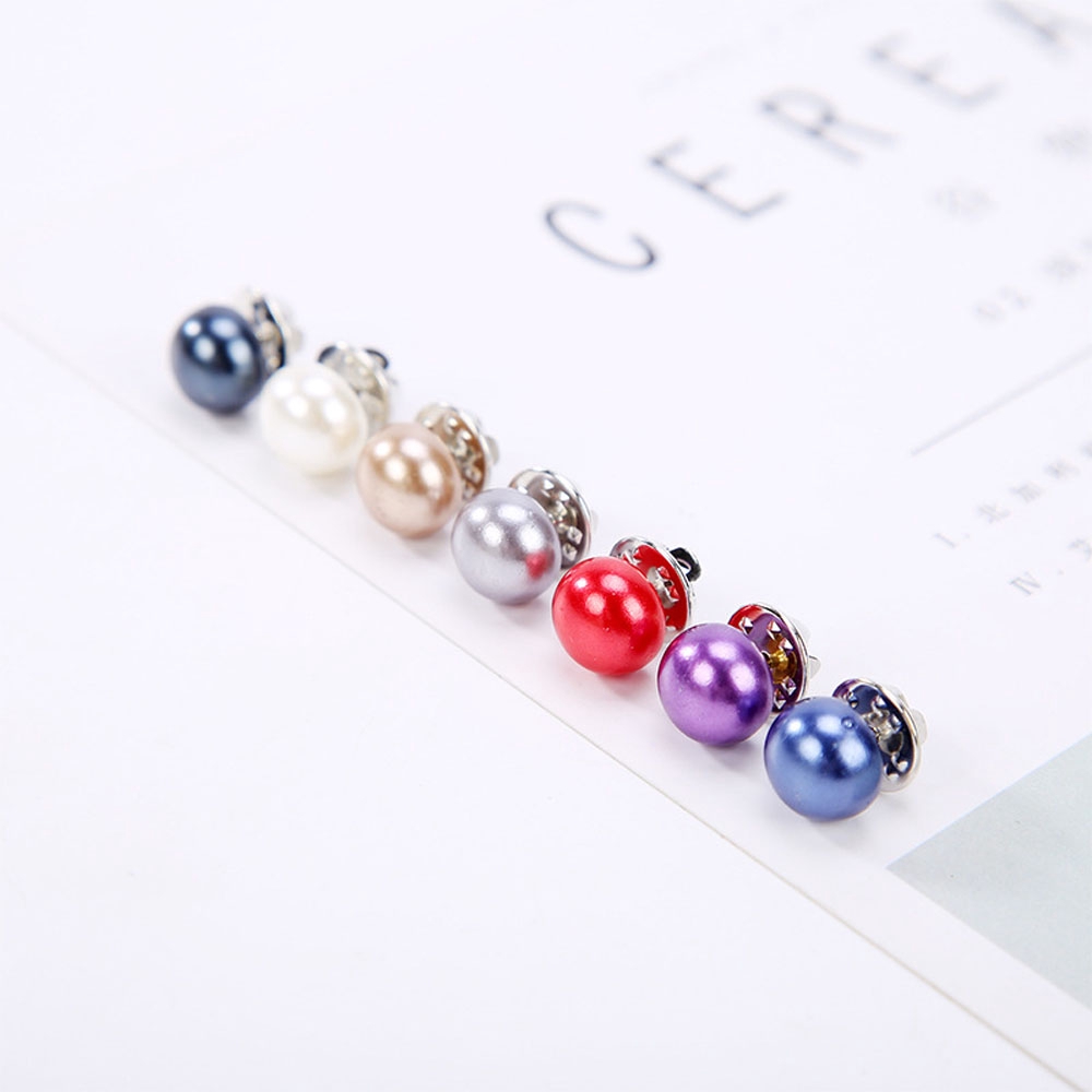 Ghim cài áo đính ngọc trai giả thời trang sang trọng