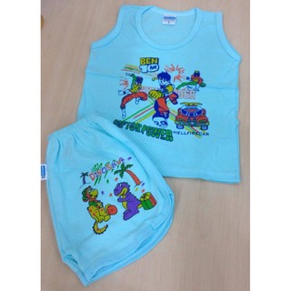 Combo 5 bộ ba lỗ cho bé