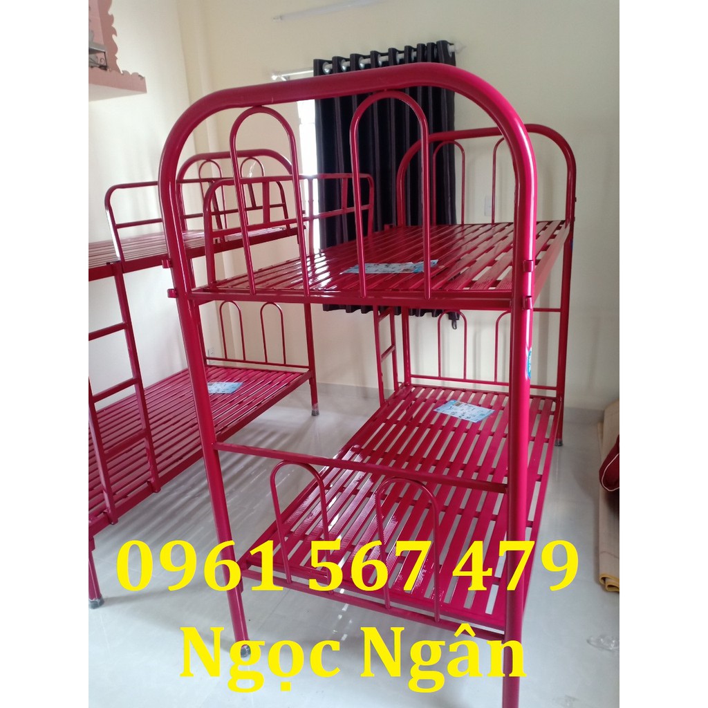 Giường sắt 2 tầng giá tốt -80-1m-1m2