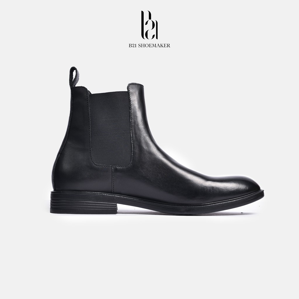 Giày Da Chelsea Boot B21 Shoemaker Cổ Cao Nam Công Sở Đế Cao Tăng Chiều Cao Da Bò Thật Classic Retro Vintage Full Box | BigBuy360 - bigbuy360.vn