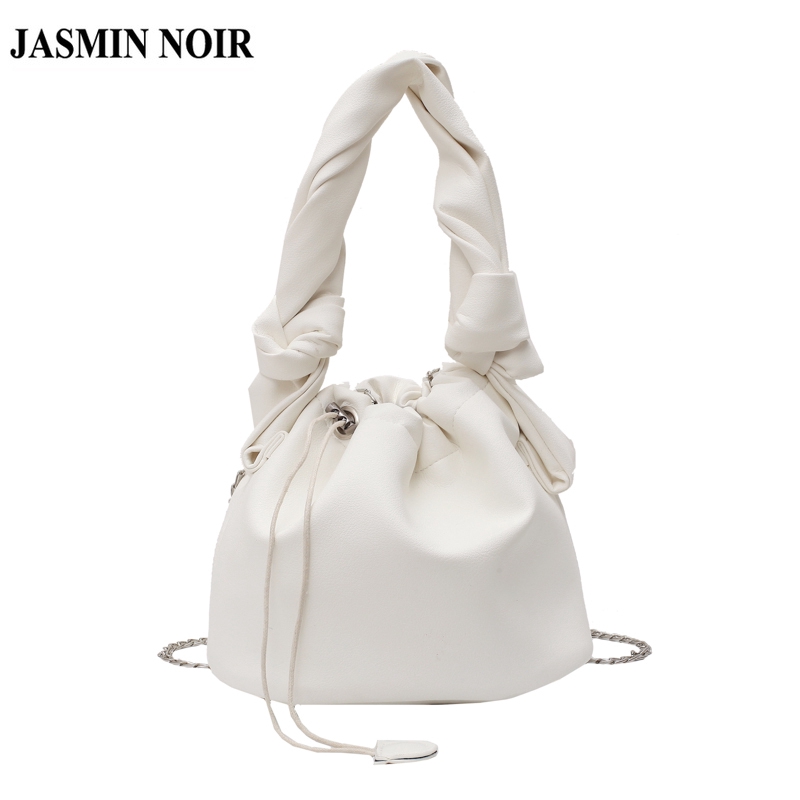 Túi Đeo Vai JASMIN NOIR Kiểu Xô Bằng Da PU Sang Trọng Cho Nữ