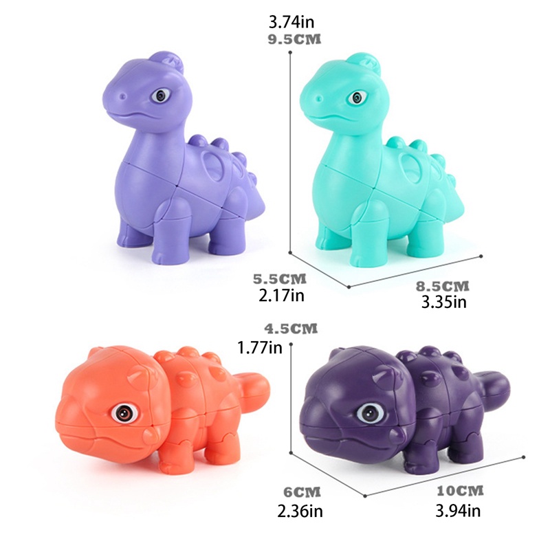 Đồ Chơi Khối Rubik 2x2x3 2 2 3 Hình Khủng Long Thần Kỳ Dành Cho Trẻ Em