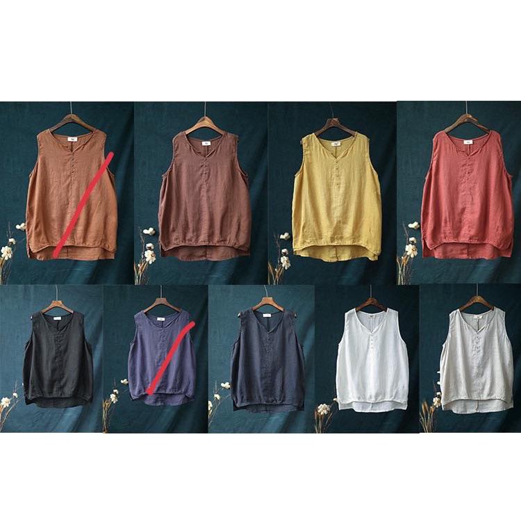 Áo ba lỗ Linen siêu mát • 2ENDSHOP