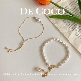 Vòng tay ngọc trai nhân tạo Baroque De Coco