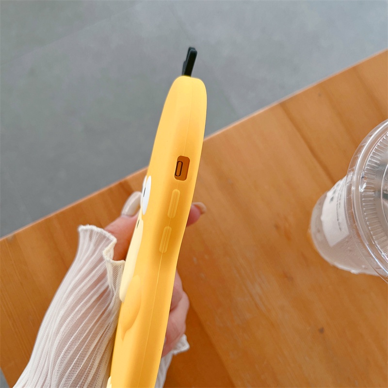 Ốp Điện Thoại Silicon Hình Vịt Cho iPhone 7 / 8 XS Max 11ProMax 12ProMax 13ProMax