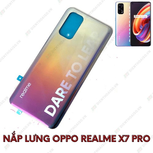 Nắp lưng dành cho máy realme x7 pro