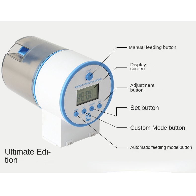 Thiết Bị Cho Cá Ăn Tự Động Hẹn Giờ