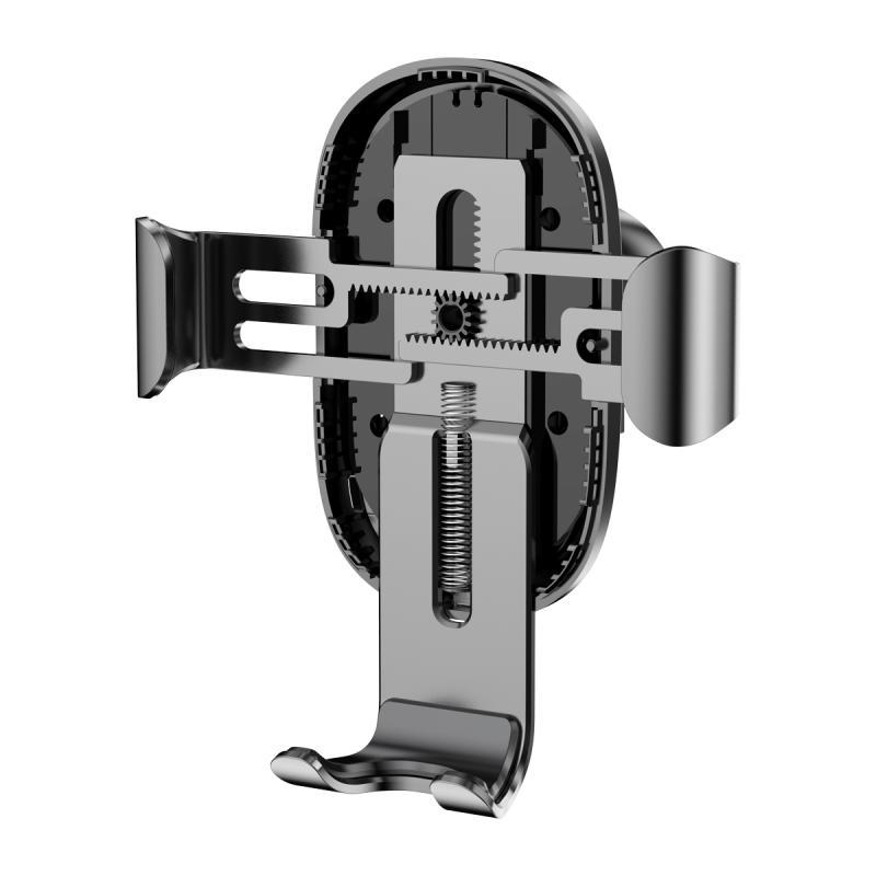 Kẹp Giữ Điện Thoại Tự Động Có Sạc Nhanh Không Dây Chuẩn Qi 3 Hãng Baseus Hàng Cao Cấp - Kẹp cửa gió