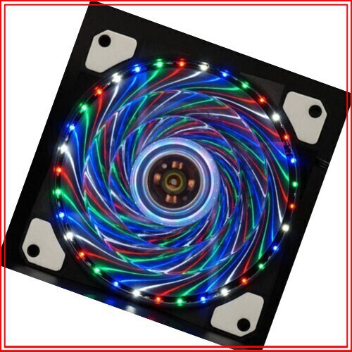 {SĂN SALE} Quạt case 12cm mix led 4 màu quạt tản nhiệt máy tính