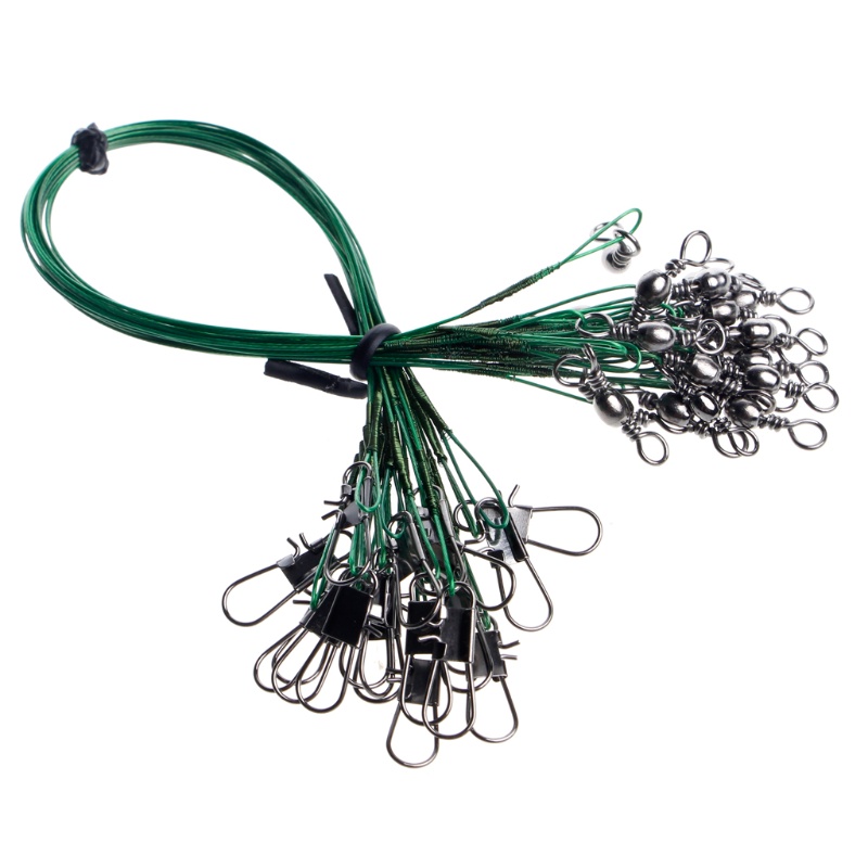 20 Phụ Kiện Dây Câu Cá Bằng Thép Không Gỉ Mới