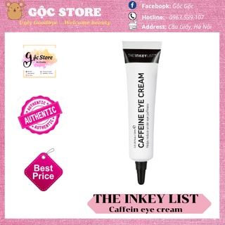 [SẴN - BILL US] KEM MẮT THE INKEY LIST CAFFEIN