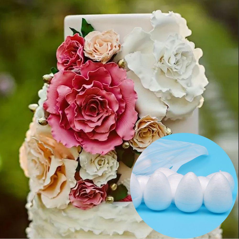 CONOPERY Bộ 20 Quả Bóng Xốp Hình Oval Dùng Trang Trí Tiệc Cưới