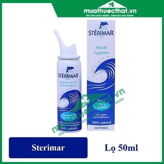 Nước biển sâu Sterimar nasal hygiene lọ 50ml