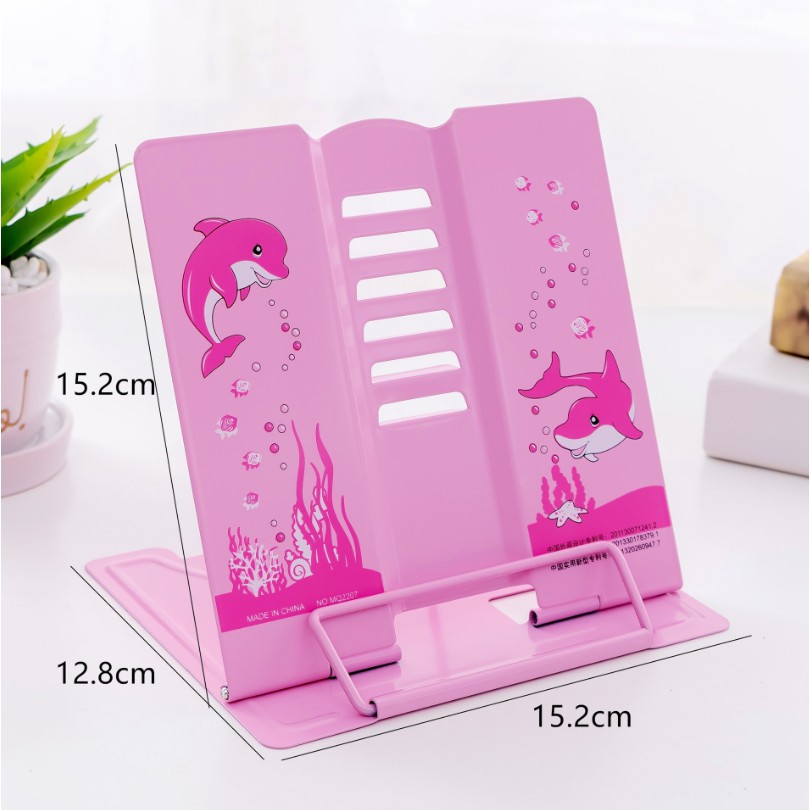 Giá Đỡ Sách, Điện Thoại, Máy Tính Bảng 15x18cm Tiện Dụng 6 Chế Độ