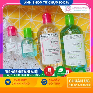 Chính hãng Nước Tẩy Trang Bioderma Créaline H2O 500ml Date Mới Nhất Biodema Nội Địa Pháp